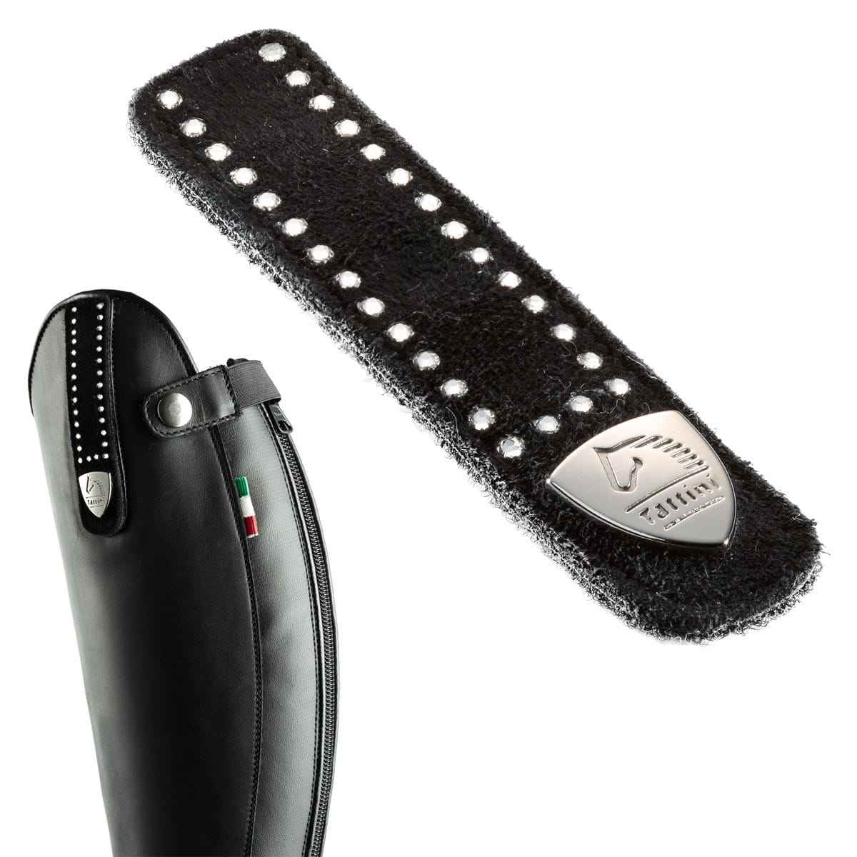 Paski do oficerek - 2 rzędy kryształków Tattini